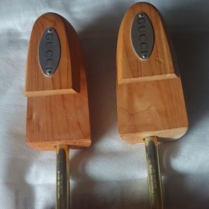 AUTHENTIC pair of GUCCI Womens or Mens Shoe CEDAR SHOE TREES NEW MEDIUM